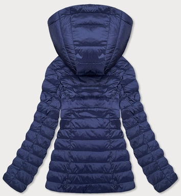Pikowana kurtka damska granatowa (2010056)