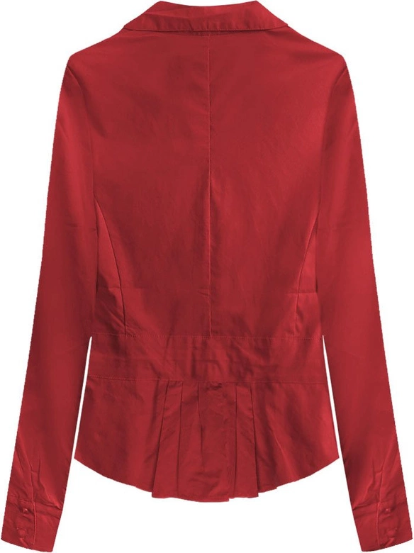 BAWEŁNIANA KOSZULA CZERWONA (1016)