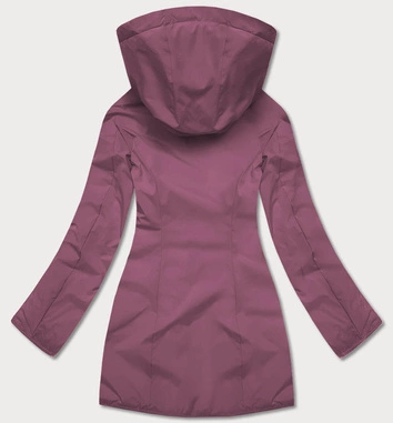 Dwustronna kurtka damska fioletowa (6808-259)