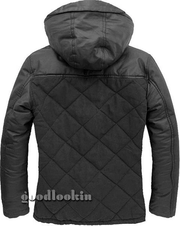 KURTKA ZIMOWA HIKIS CZARNA (358NA)