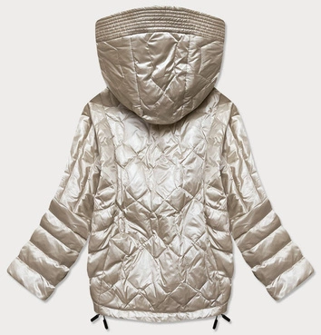 LUŹNA KURTKA DAMSKA NIETOPERZ BEŻOWA (750ART)