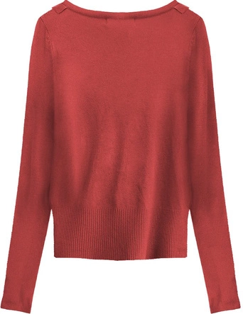 SWETEREK Z FALBANĄ CZERWONY (1522)