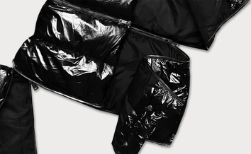 KURTKA ZIMOWA DAMSKA TRZY DŁUGOŚCI CZARNA (OMDL-009)