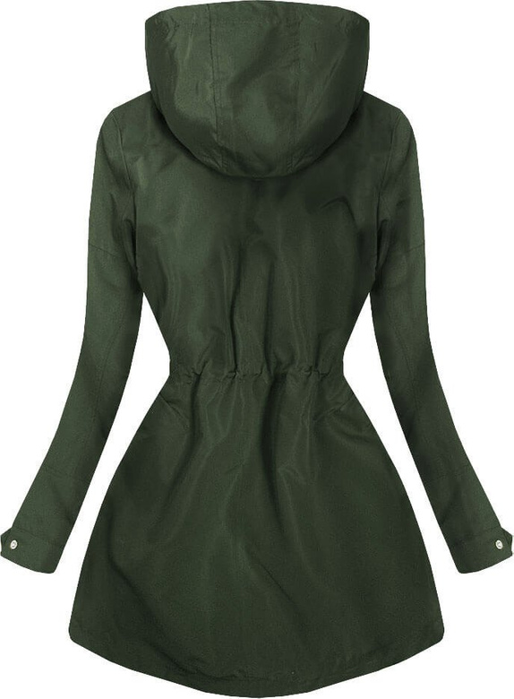 KURTKA TYPU PARKA KHAKI (XW02X)