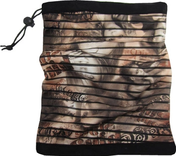 KOMIN Z NADRUKAMI 2W1 POMARAŃCZOWY (2009)