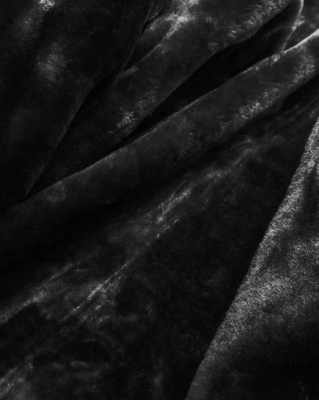 KURTKA ZIMOWA DAMSKA Z FUTRZANĄ PODSZEWKĄ CZARNA (B2718-1)