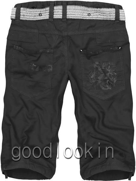 KRÓTKIE CZARNE SPODENKI GO-START (1298M)