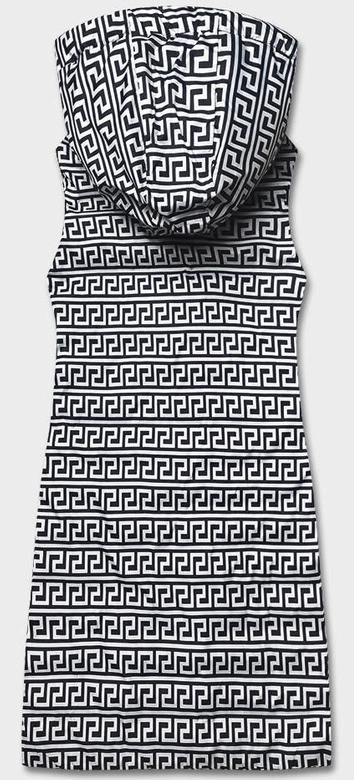 Dwustronna kamizelka z kapturem granatowa (16M9066-215)