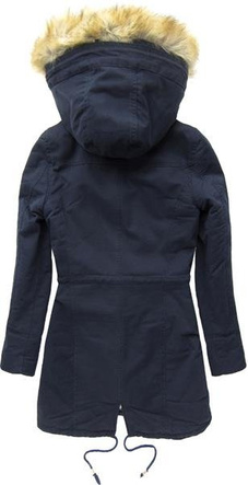 GRANATOWA PARKA ZIMOWA (7582)