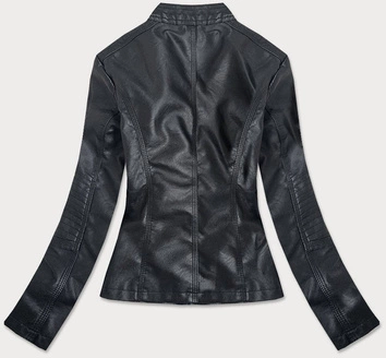 Ramoneska ze stójką czarna (b0110)