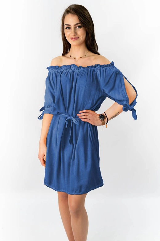 SUKIENKA HISZPANKA Z PASKIEM CHABROWA (279ART)