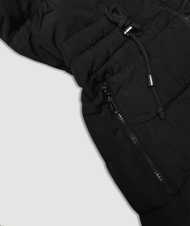 Przejściowa dwustronna kurtka damska J Style czerwono-czarna (16M9159-275)