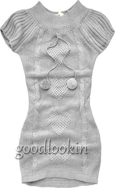 SWETER SERRATO SZARY (8829)