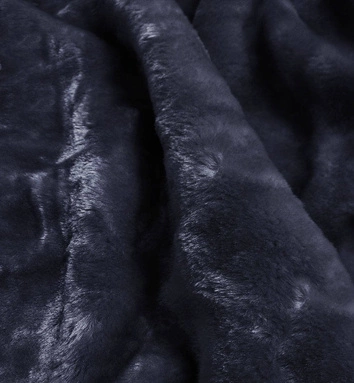 Wodoodporna parka damska granatowa (m-176)