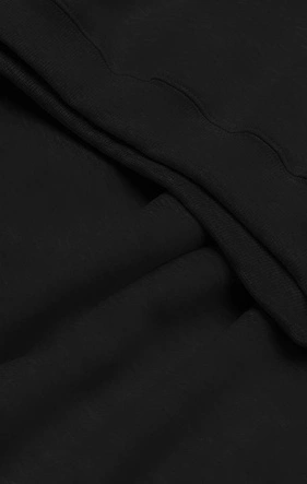 DRES KOMPLET Z KRÓTKĄ BLUZĄ CZARNY (8C68-3)