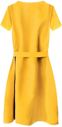 OŁÓWKOWA SUKIENKA ŻÓŁTA 1 (309ART)