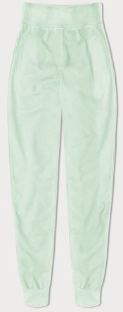Cienkie spodnie dresowe pistacja (CK03-39)