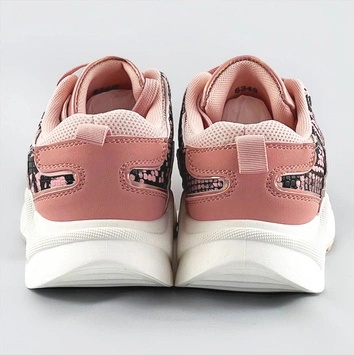 Sportowe buty damskie różowe (6348)