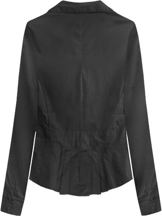 BAWEŁNIANA KOSZULA CZARNA (1016)