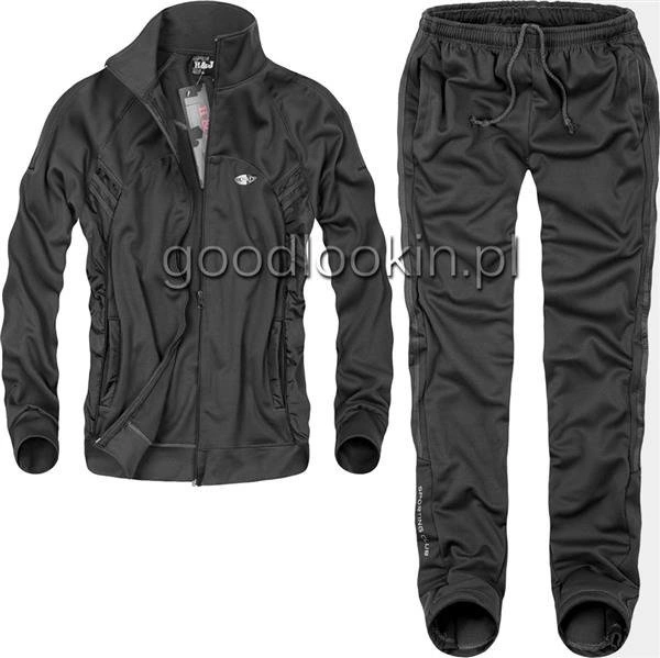 GRAFITOWY DRES KOMPLETNY H&J (3016)