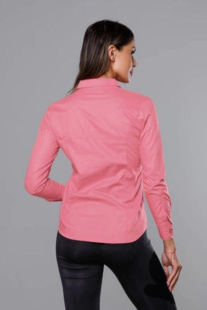 Klasyczna koszula damska jasnoróżowa (HH039-25)