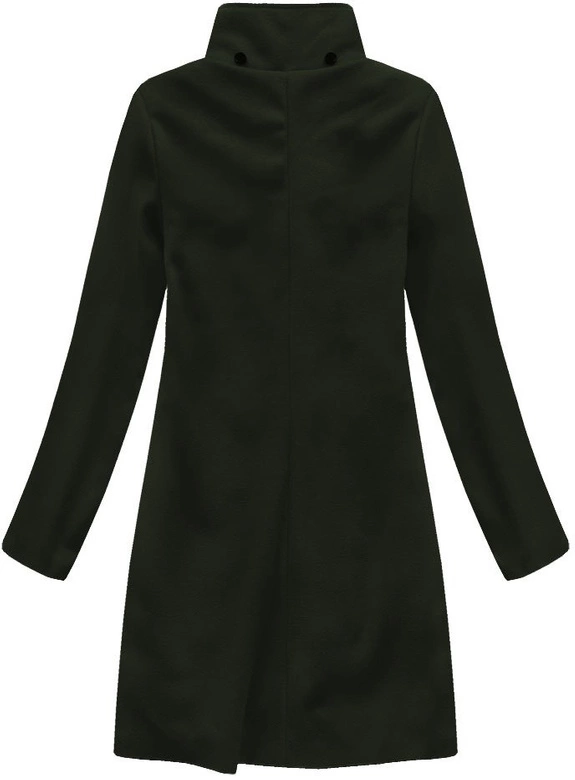 PŁASZCZ Z DOMIESZKĄ WEŁNY I KAPTUREM ARMY (6801)