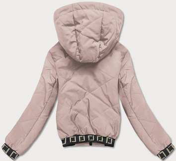 Damska kurtka bomberka jasnobeżowa (B8098-51)