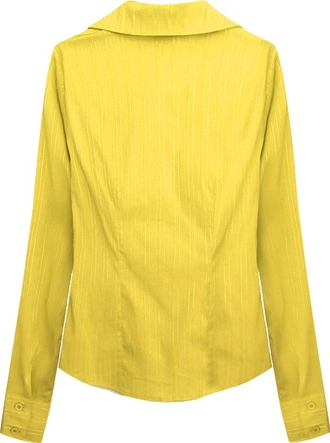 ELEGANCKA KOSZULA ŻÓŁTA (1084)