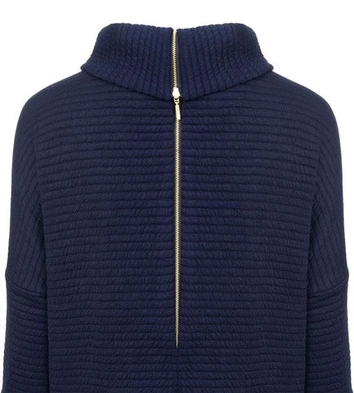 BLUZKA Z GOLFEM GRANATOWA (BL88)