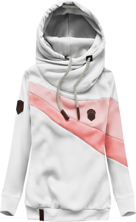 BLUZA Z OBSZERNYM KOŁNIERZEM BIAŁA (1920)