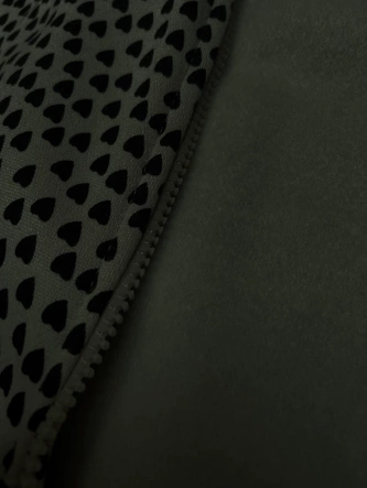 Rozpinana bluza damska w serduszka army (2315)