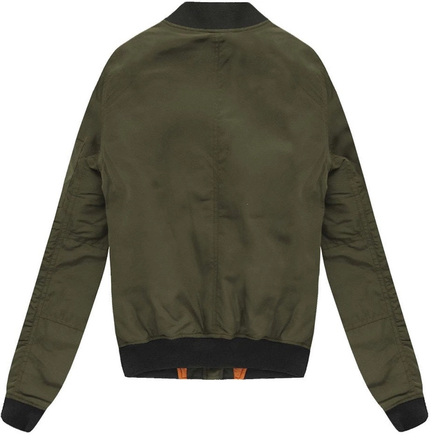 KRÓTKA KURTKA BOMBER KHAKI (S65115)