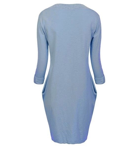 SUKIENKA BOMBKA Z APLIKACJĄ CIEMNONIEBIESKA (8873)