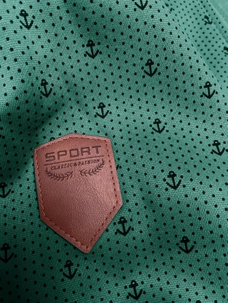 Rozpinana bluza damska ze ściągaczami turkusowa (2306)