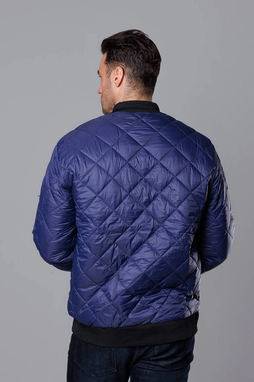 Pikowana bomberka męska granatowa (MY01-2)