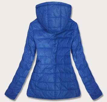 DAMSKA KURTKA PIKOWANA NIEBIESKA (W351)