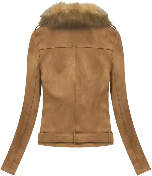 ZAMSZOWA RAMONESKA Z FUTERKIEM KARMELOWA (6500)