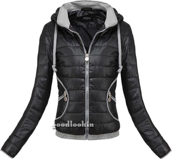 CZARNA KURTKA BH FOREVER (1501)