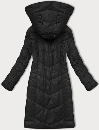 Pikowana przejściowa kurtka damska S'West czarna (B8302-1)