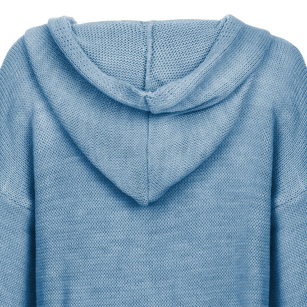 SWETER Z BUFIASTYMI RĘKAWAMI NIEBIESKI (116ART)