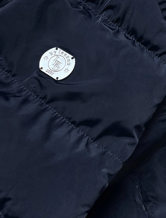 WODOODPORNA ZIMOWA KURTKA DAMSKA GRANATOWA (M-231)