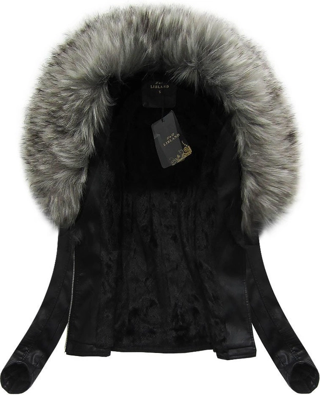 RAMONESKA Z FUTERKIEM CZARNO-SZARA (5516)