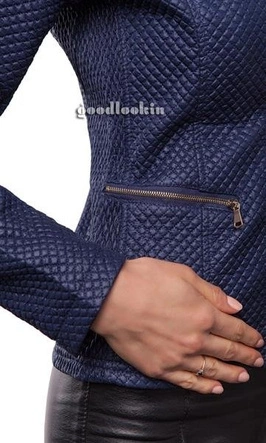 KURTKA LIBLAND GRANATOWA (7036)