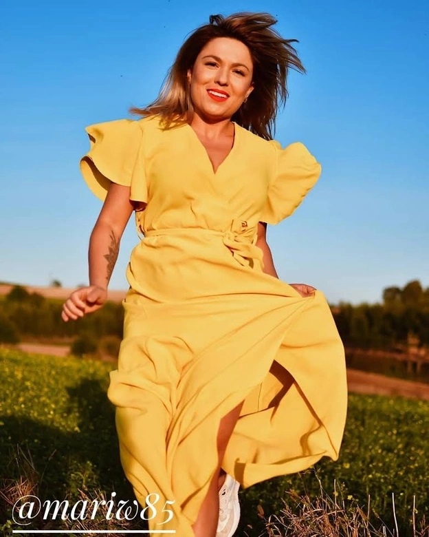 SUKIENKA MAXI KOPERTOWA SZAROZIELONA (360ART)