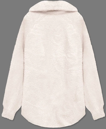 Krótka narzutka alpaka ecru (CJ65)