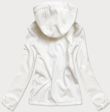 SPORTOWA KURTKA DAMSKA TYPU SOFTSHELL BIAŁA (HH028)