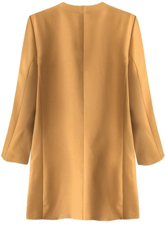 NARZUTKA Z RĘKAWEM 3/4 KARMELOWA (268ART)