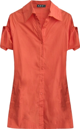 BAWEŁNIANA KOSZULA KORALOWA (1035/1)