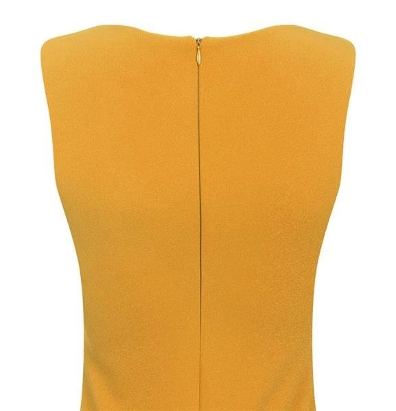 SUKIENKA Z NASZYJNIKIEM MUSZTARDOWA (VENETO)