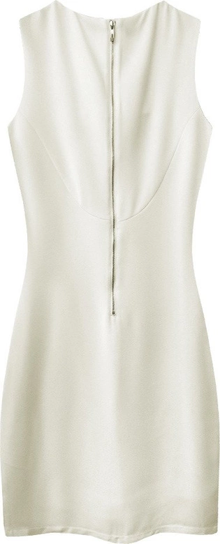 MINIMALISTYCZNA SUKIENKA ECRU (3125)